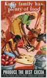 Clive Uptton, Kofi's family has plenty of food, poster