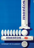 Paul Kor, van Melle mentos pepermunt-dragees, 1961, poster