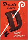 Advertising Agency Palm, Droste letters altijd welkom!, 1952, poster