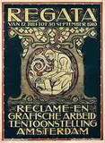 Albert Klijn, Regata Reclame- en Grafische Arbeid Tentoonstelling Amsterdam, 1919, poster