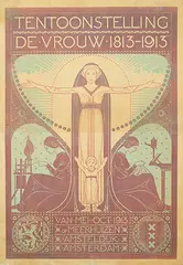 Wilhelmina C. Drupsteen, Tentoonstelling De Vrouw Amsterdam, 1913, poster
