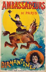 Pal, Ambasseurs de Paris Diamantine, 1894, poster