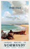 Albert V.E. Brenet, Landing Beaches of Normandy 1944-1964, 1963, poster
