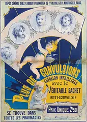 Luděk Marold, Plus de Convulsions, 1892, poster