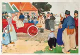 Henri Cassiers, Before text, (Voitures Germain Monceau-sur-Sambre, Belgique), 1902, poster