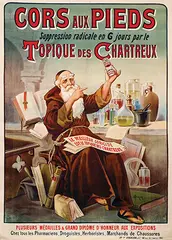 Marcellin Auzolle, Cors aux Pieds Topique des Chartreux, 1900, poster