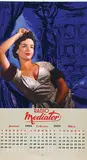 Emmerich M. Weninger, Calendar Siera Radio 1956, poster