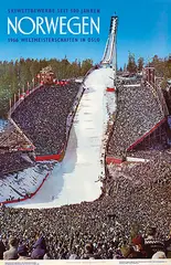 Mittet, Norwegen 1966 Weltmeisterschaften in Oslo, 1965, poster