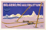 Carl Kunst, Bilgeri-Ski-Ausrustung-Bregenz, poster