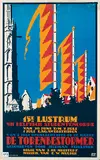 Louis C. Kalff, 15e Lustrum Delftsch Studentencorps, De Torenbestormer, poster