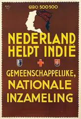 Martien Coppens, Nederland Helpt Indië, poster