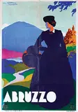 Giulio Ferrari, Abruzzo, 1930, poster