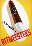Jos van Woerkom, Zó branden? Ritmeesters, 1954, poster