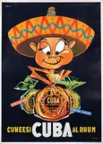 Carlo Prandoni, Cuneesi Cuba al rhum, poster