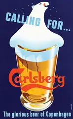 Thorkil Møller, Calling for? Carlsberg, 1958, poster