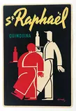 Charles Loupot, St. Raphaël Quinquina, 1938, poster