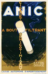 Jean d’Ylen, Anic Cigaret, poster