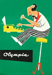 Max Velthuys, Olympia, poster