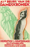 Fré J. Drost, 39e Beurs van de Dameskroniek Dierentuin 's-Gravenhage, 1933, poster