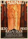 Anto Carte, Le Hainaut Belgique, 1930, poster