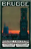 Monogram Pl, Brugge Beiaard Concerten, poster