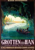 Julien Lacaze, Grotten van Han België, poster