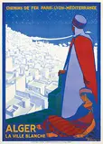 Roger Broders, Alger la ville blanche, 1920, poster