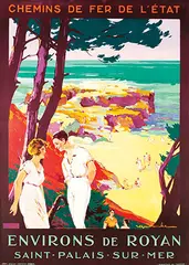 Roger Soubie, Environs de Royan Saint-Palais-sur Mer, poster