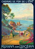 Stéphane Brecq, Royan sur l'Océan, poster