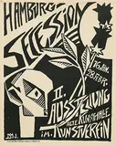 Dorothea Maetzel-Johannsen, Hamburg-Secession. II. Ausstellung im Kunstverein Alte Kunsthalle, 1920, poster