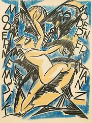 Karl J. Hirsch, Moderne Musik Modernes Tanz, poster