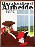 Hans R. Erdt, Herzheilbad Altheide, 1913, poster