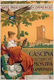 U. Ugolini, Mostra Campionaria Cascina, 1922, poster