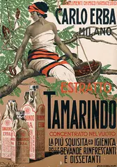 Gian E. Malerba, Carlo Erba Milano Tamarindo, poster