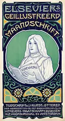 Wilhelm Pothast, Elsevier's geïllustreerd Maandschrift voor Kunst & Letteren Amsterdam, poster