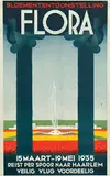 Fré J. Drost, Bloemententoonstelling Flora, 1935, poster