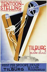 W. Heynen, Internationale Tentoonstelling Handel & Industrie Tilburg, 1934, poster