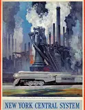 Leslie D. Ragan, New York Central System The 20th Century speeding?, poster