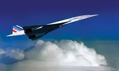 L. Bulté, Air France Concorde, 1988, poster