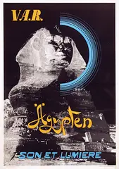 Sami Rafi, VAR Ägypten son et lumière, 1962, poster