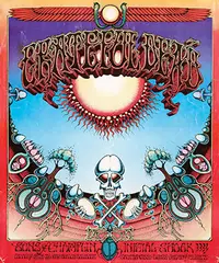 Rick Griffin, Grateful Dead Sons of Champlin poster for the album Aoxomoxoa, 1969, poster