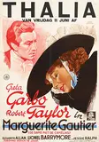 Arjen Galema, Movie: Greta Garbo & Robert Taylor in "Marguerite Gautier", (original title "Camille"), 1936, poster