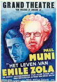 Arjen Galema, Movie Paul Muni in "Het leven van Emile Zola" (The Life of Emile Zola), 1936, poster