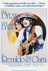 Hadley, Movie: Bob Dylan & Joan Baez in "Renaldo & Clara", 1978, poster