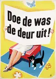 Rutgers' Advertising Agency Eindhoven, Doe de was de deur uit!, poster