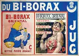 Bi-Borax Oriental C and D by Francisque Poulbot & Henry-Julien Detouche, 1898, poster, sold Jul 2021