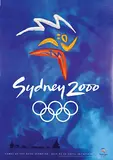 Fha Image Design, Games of the XXVII Olympiad Sydney 2000 Olympic Games, 1997, poster