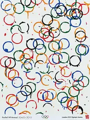 London 2012 Olympic Games LOndOn by Rachel Whiteread, 2012, poster, sold Jul 2021