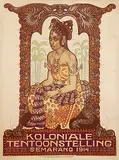 Albert Hahn, Koloniale Tentoonstelling Semarang, 1914, poster