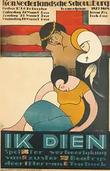 Lode, Kon. Nederlandsche Schouwburg Ik Dien, 1923, poster